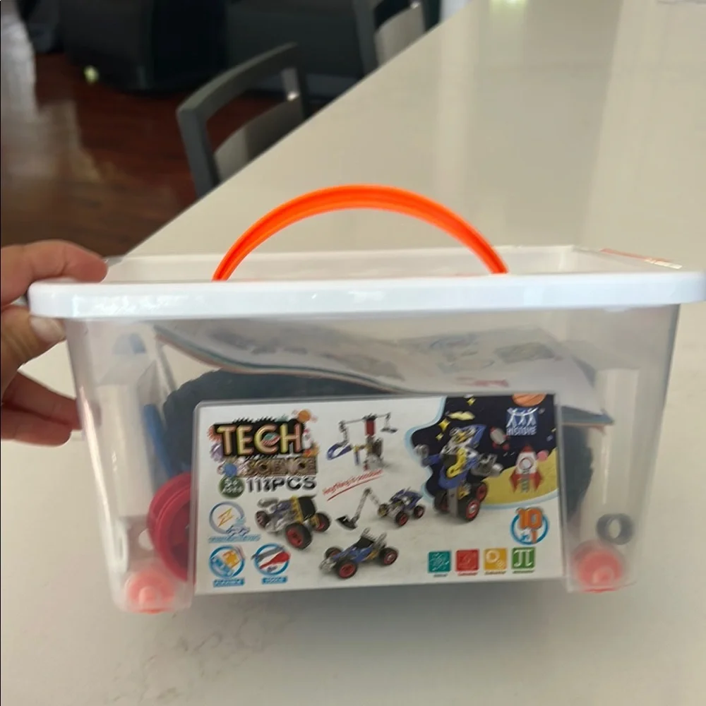 113- Piece Kids Construction Set Tech Science by Histoye